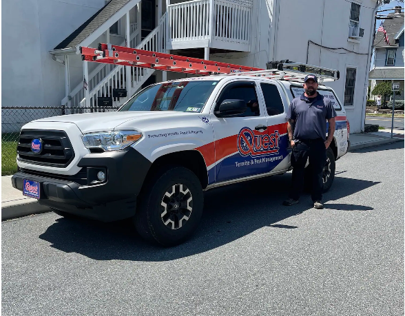 Quest Termite & Pest Service Vehicle
